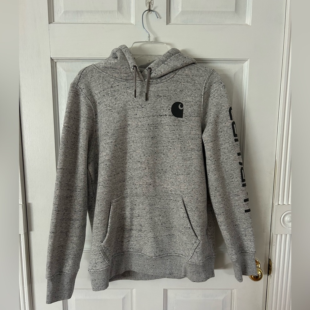 Women’s Gray Relaxed Fit Carhartt Sweatshirt